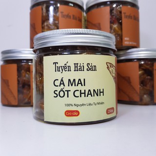 [ 250 gram ] Cá mai sốt chanh loại đặc biệt ( NGUYÊN CON )