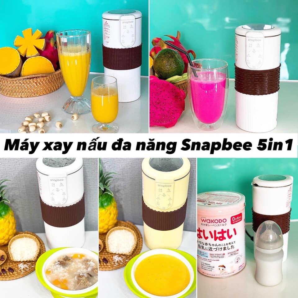 Máy nấu sữa hạt mini SnapBee chính hãng