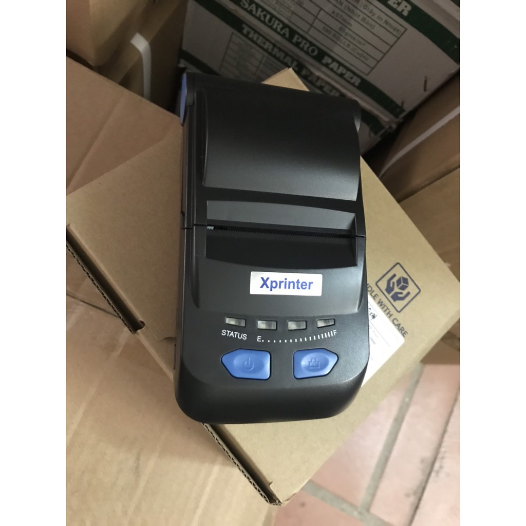 Máy In Hóa Đơn Di Động XPRINTER XP-P300 (Bluetooth + Có Pin)