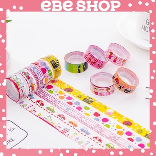 Washi tape hoạt hình🍓dễ thương🍓Ebe shop