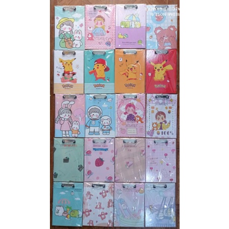 Bìa kẹp giấy, trình ký A4 Hình dễ thương