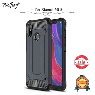 Xiaomi Mi 8 Phone case & Hard Case Shockproof Protective Armor Casing  Cover