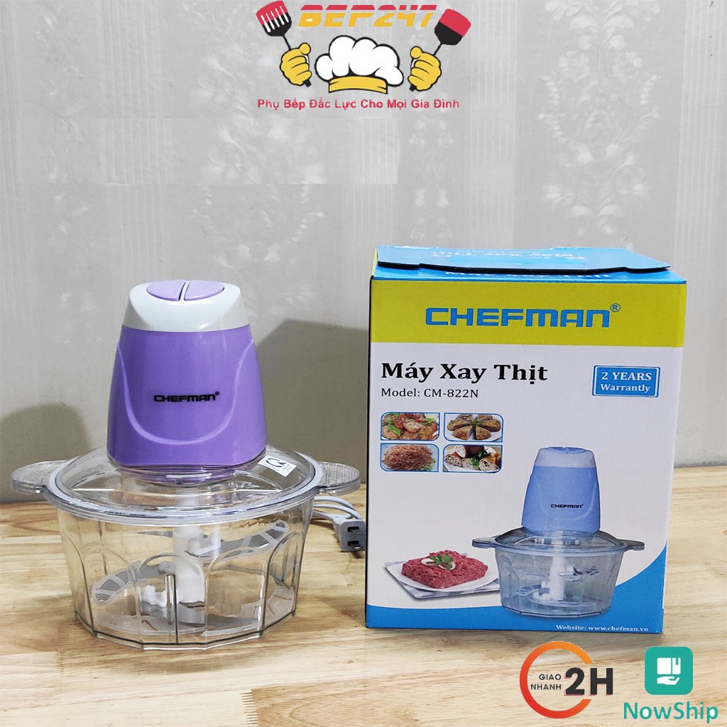 Máy xay thịt Chefman CM-822N