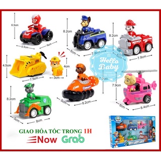 Bộ đồ chơi chú chó cứu hộ Paw Patrol cho bé