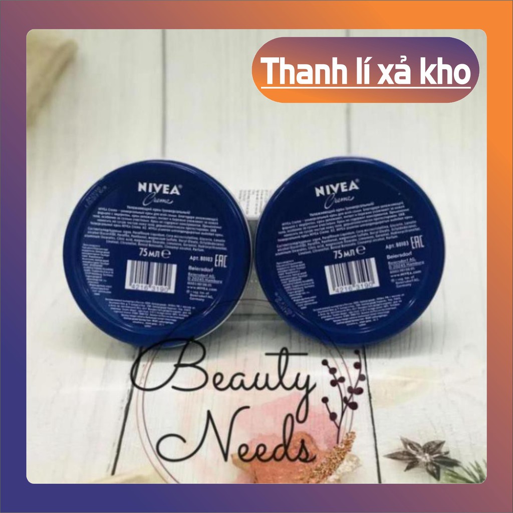 Kem Dưỡng Ẩm Nivea Creme 75ml - Hàng nội địa Nga