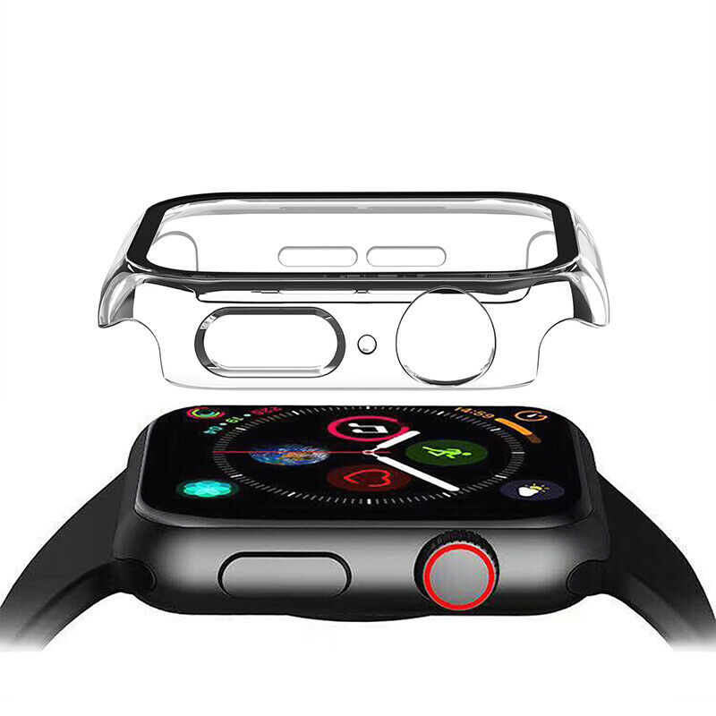 Kính Cường Lực 2 Trong 1 Cho Đồng Hồ Thông Minh Apple Watch Series 6 Se 5 4 3 2