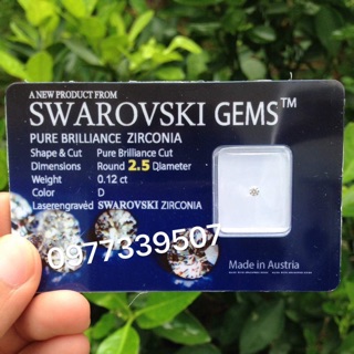 Đá gắn răng hãng SWAROVSKI