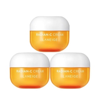 Bộ 3 kem dưỡng trắng da làm mờ đốm nâu laneige radian-c cream 10mlx3
