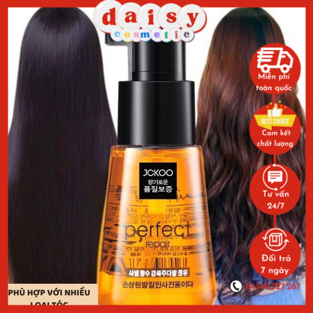 ( HÀNG CHUẨN )Tinh Dầu Dưỡng Tóc JCKOO Perfect repair Hair Serum dùng cho tóc khô sơ, tóc nhuộm, uốn, phục hồi hư tổn
