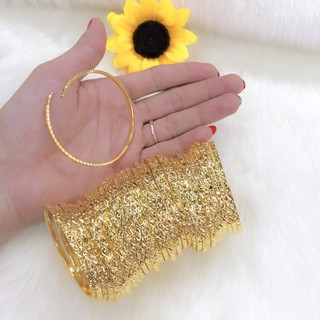 Vòng ximen kháo gài mạ vàng 18k ( 07 chiếc ) 85RQC