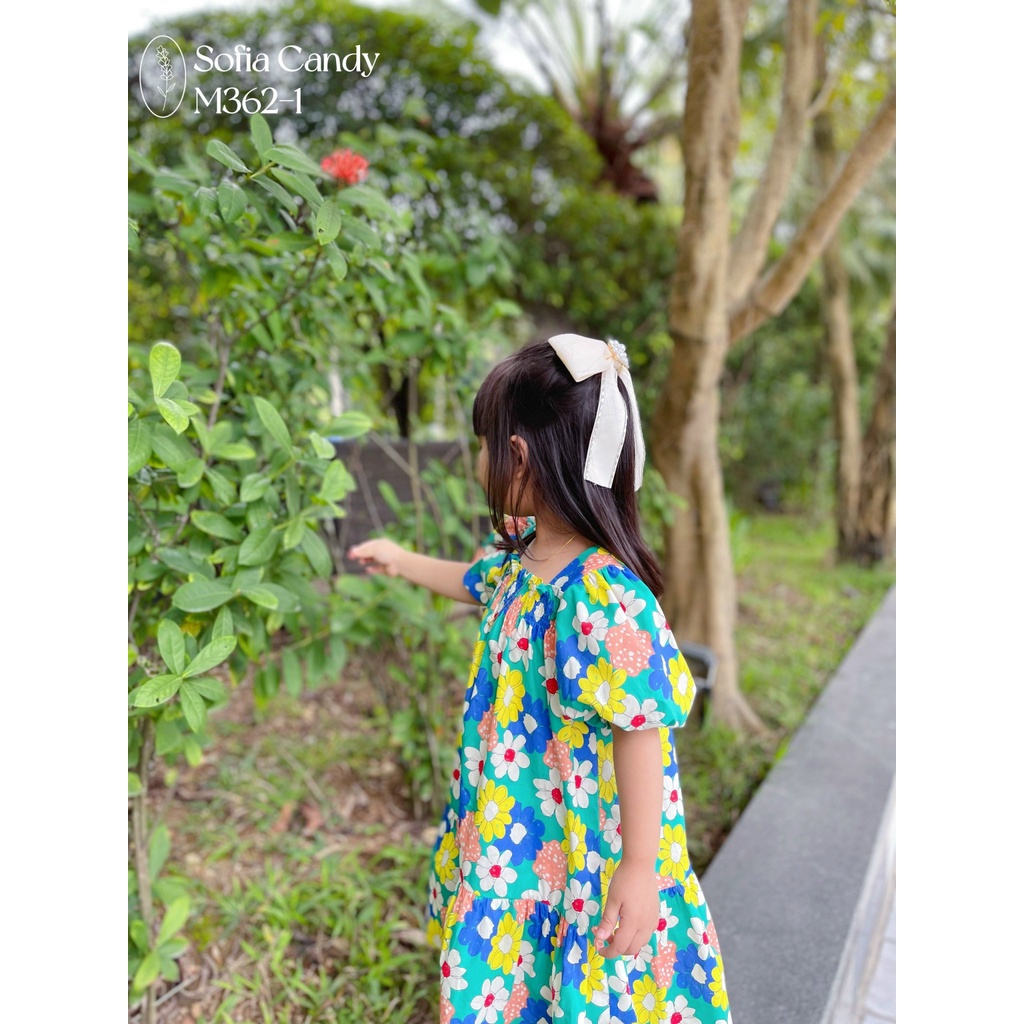 VNXK- Váy Mia xinh xắn in hoa cho bé gái mặc mùa hè -MÃ ĐBG04
