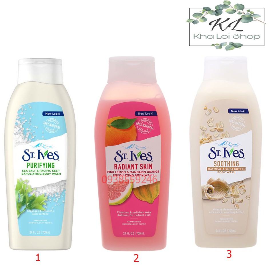 Sữa Tắm St Ives 709ML