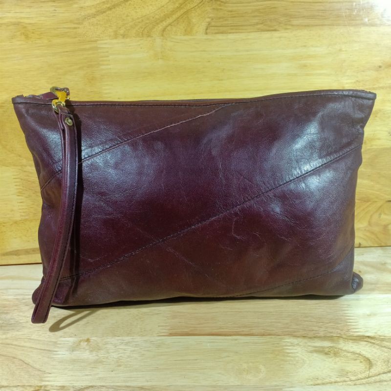 Cầm tay công sở da thật secondhand 131310