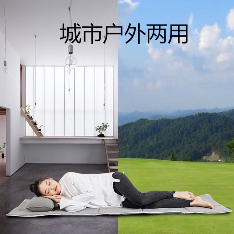 Thảm ngủ gấp, chống ẩm đơn dày cắm trại, tập yoga, nghỉ trưa văn phòng, cho bé,