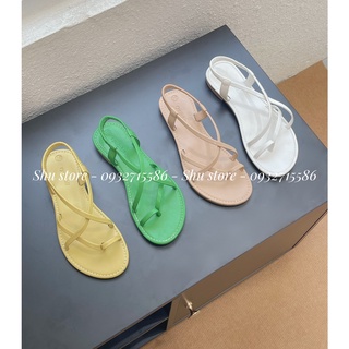 Sandal nữ xỏ ngón Shu Store chiến binh đế bệt quai chéo