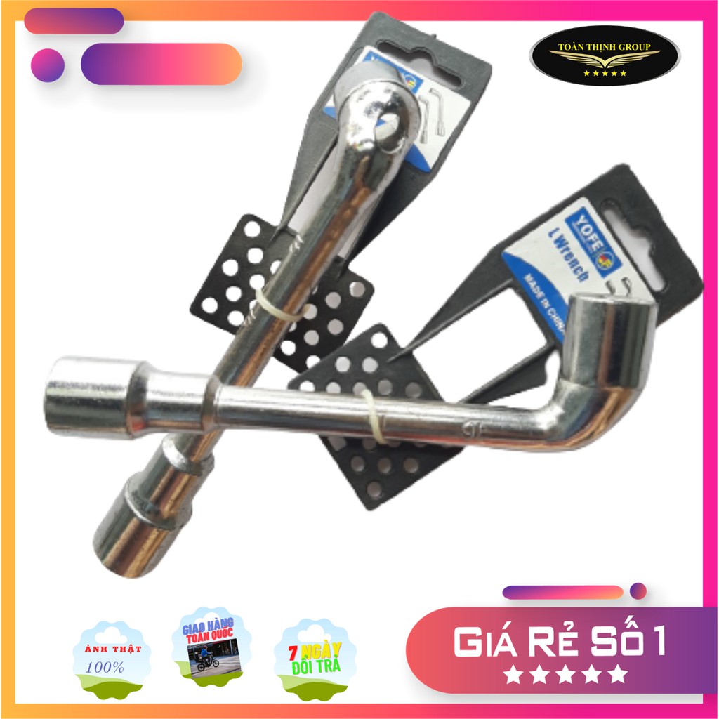 Điếu Lỗ Chữ L Hiệu YoFe Đủ Size Từ 8-19mm, Cần Điếu Lục Giác Thép Hợp Kim, SIêu Chắc, Siêu Bền