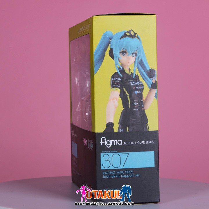 Mô hình Figma 307 Racing Miku 2015: Teamukyo Support Ver. - vocaloid