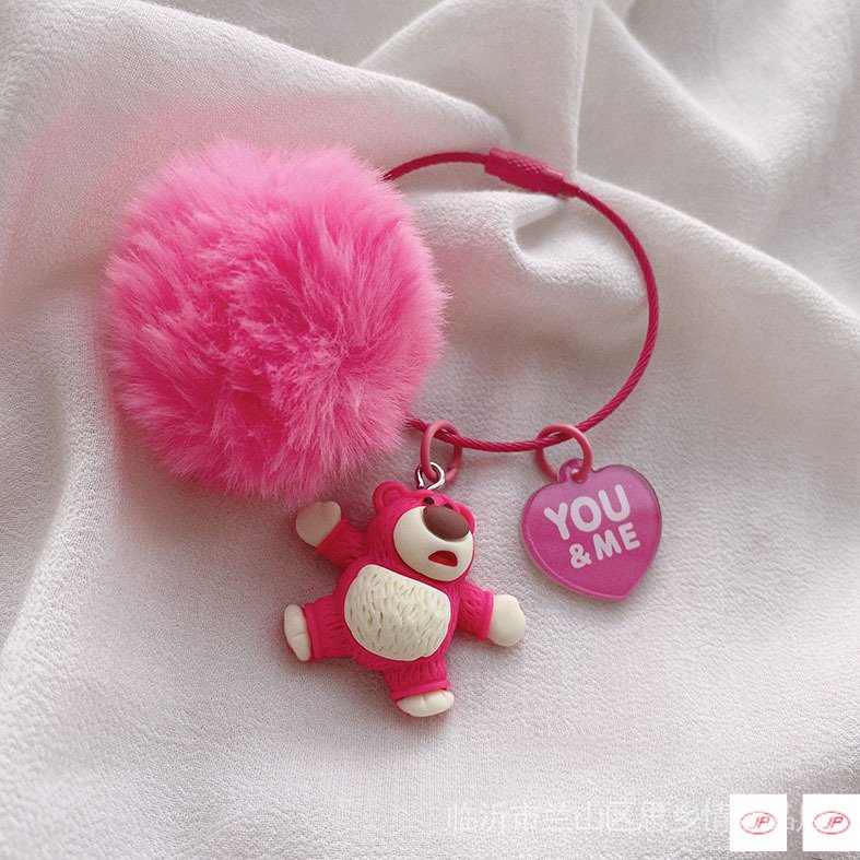 Móc Khóa Hình Gấu Bông Dễ Thương