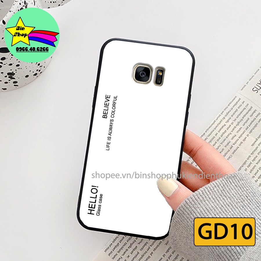 Ốp lưng kính Samsung S7 - S7 edge - Ốp lưng điện thoại Samsung cao cấp, sang trọng, hình ảnh 7 màu huyền bí.