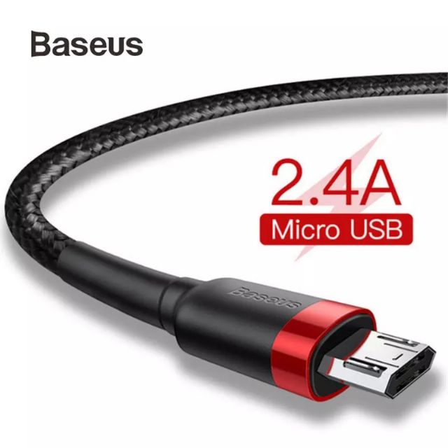 Cáp sạc nhanh Micro usb Baseus Kevlar chính hãng