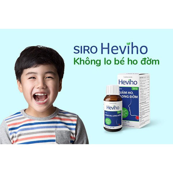 Siro Heviho giảm ho Long đờm 100ml