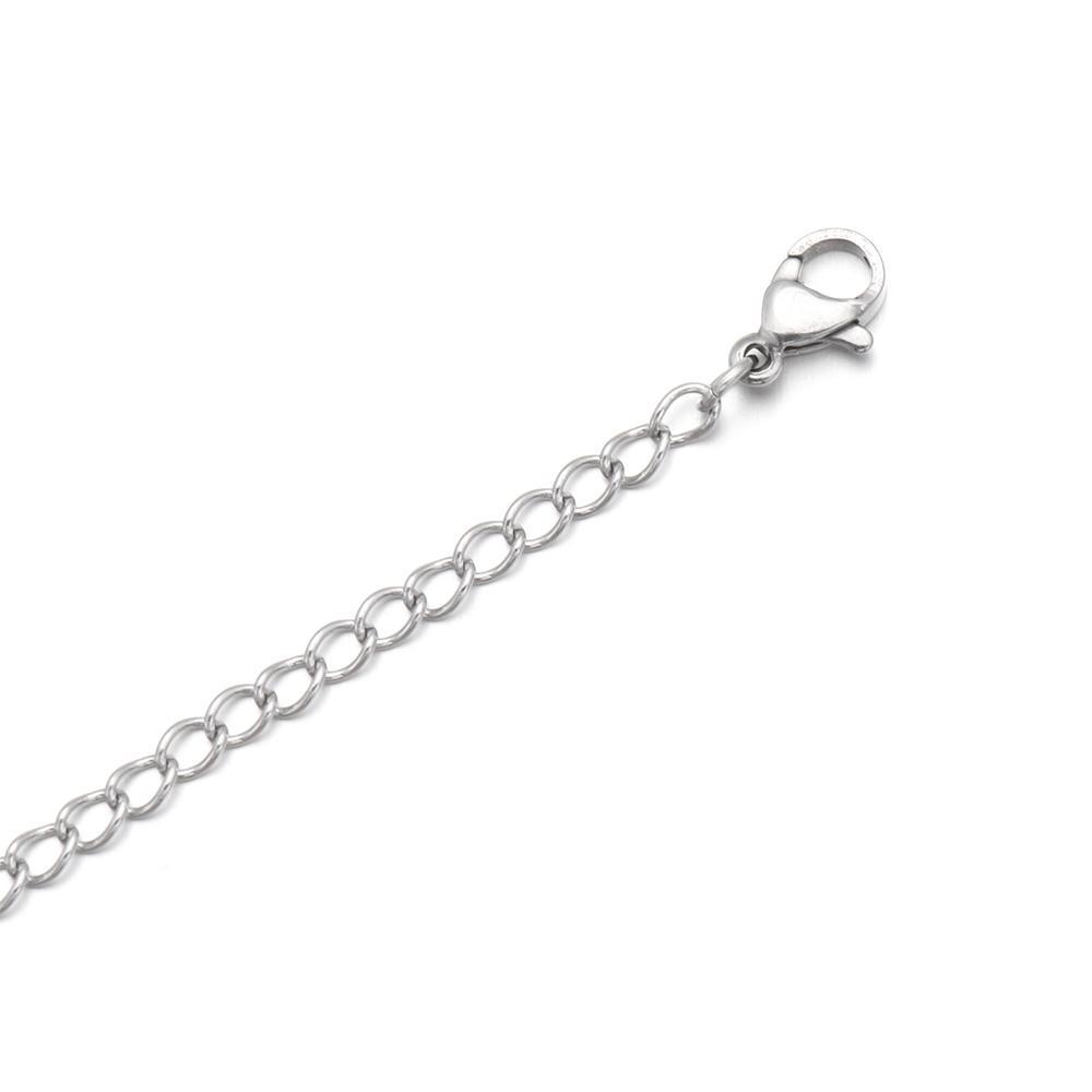 EUTUS Dây Nối Dài / Mở Rộng Chuỗi Hạt 6 &quot;Màu Vàng / Bạc / Đen Chuyên Dụng Làm Trang Sức DIY