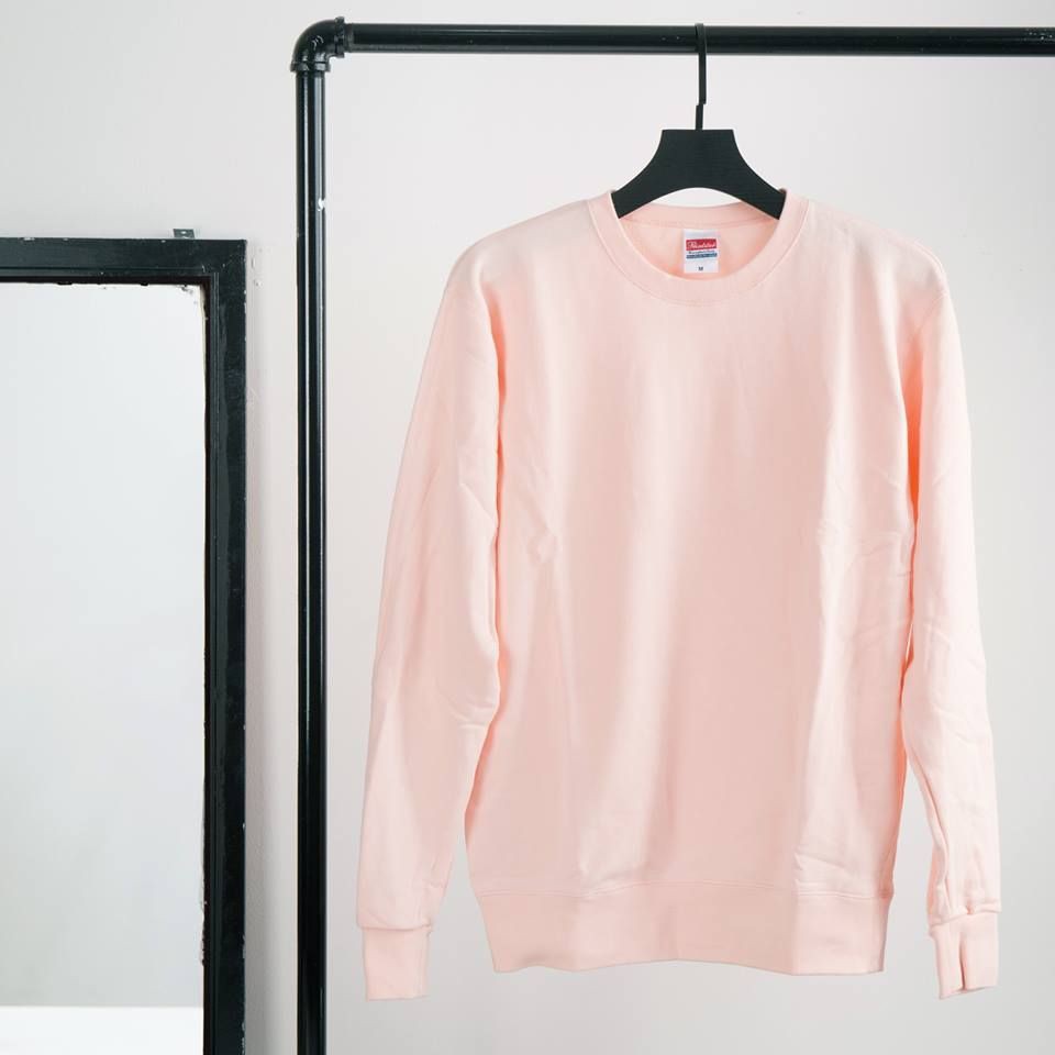 [HÀNG CHUẨN ĐẸP]Áo sweater hồng unisex - áo sweaters hồng chất nỉ đẹp cực - sweatshirt pink