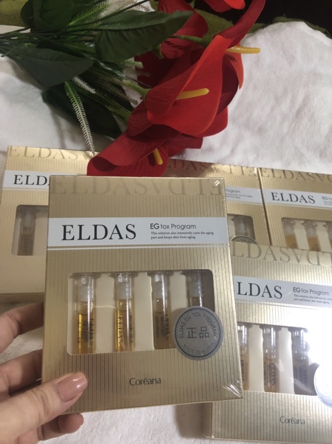 SERUM ELDAS Hàn Quốc hộp 4 ống