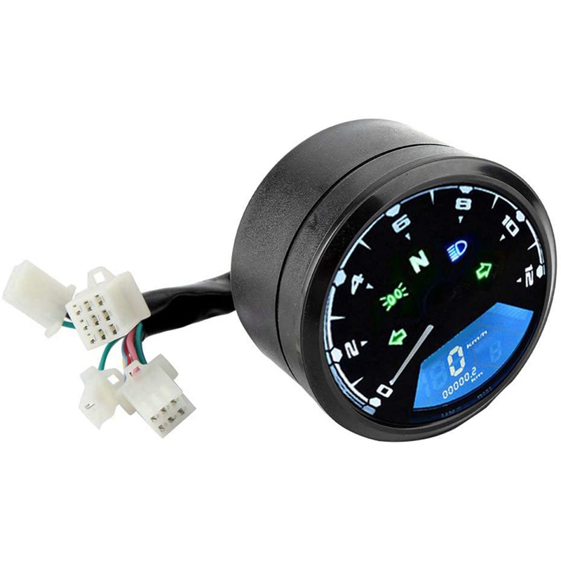 Đồng Hồ Đo Tốc Độ Màn Hình Lcd 12000rpm Cho Xe Mô Tô | BigBuy360 - bigbuy360.vn