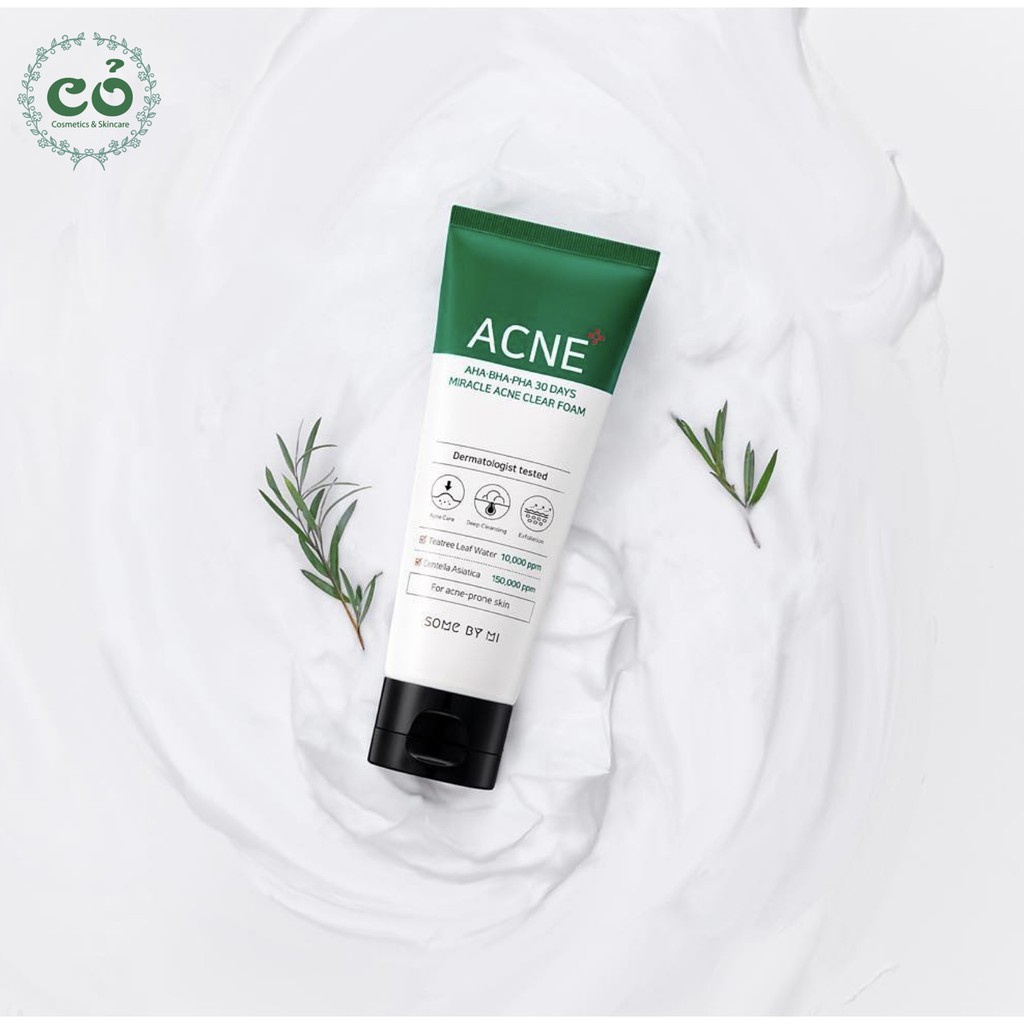 Sữa Rửa Mặt Some By Mi AHA-BHA-PHA 30 Days Miracel Acne Clear Foam | BigBuy360 - bigbuy360.vn