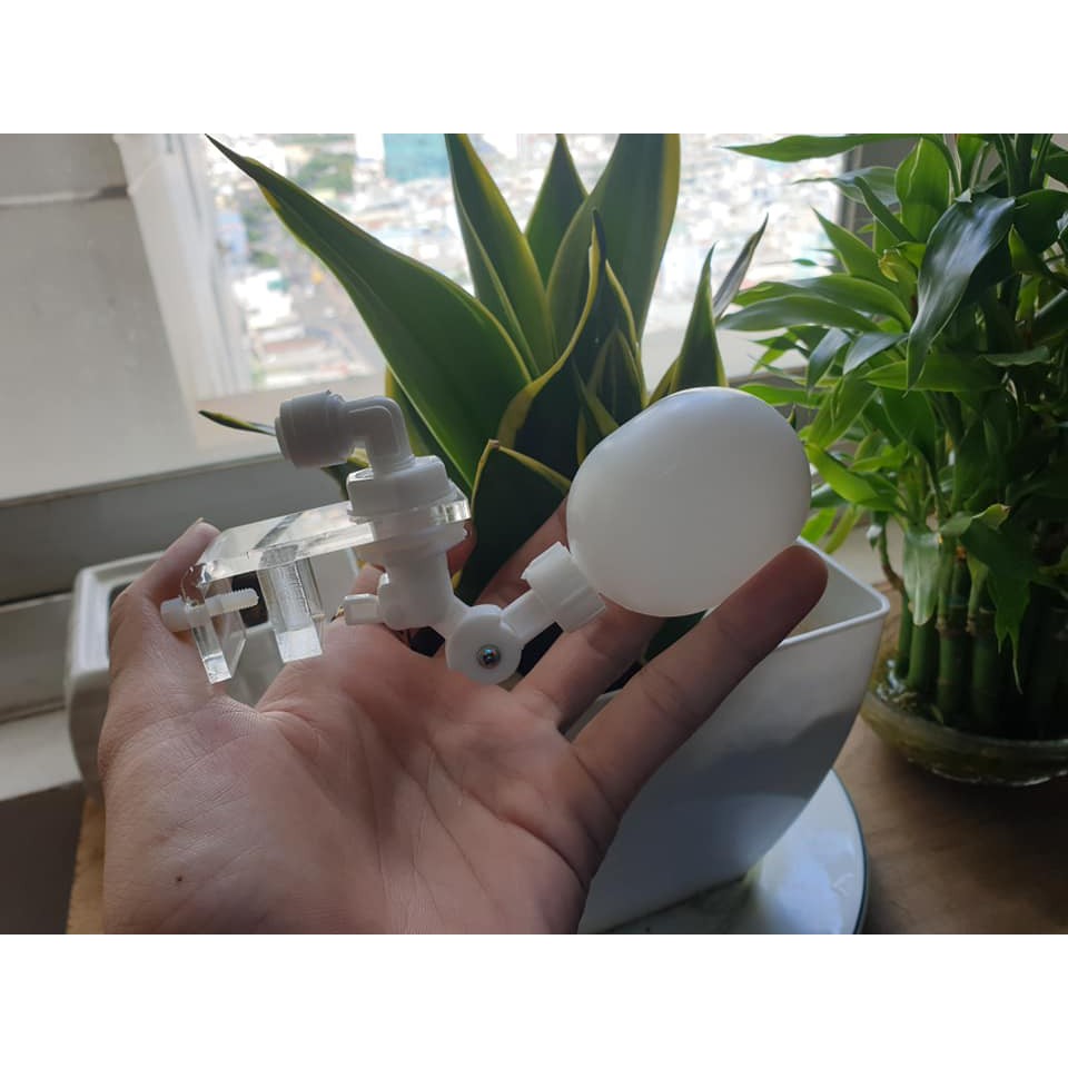 Phao Châm Nước Tự Động Không Dùng Điện Cho Hồ Thủy Sinh, Cá Cảnh, Khuyến Mãi Tặng kèm 2M Dây