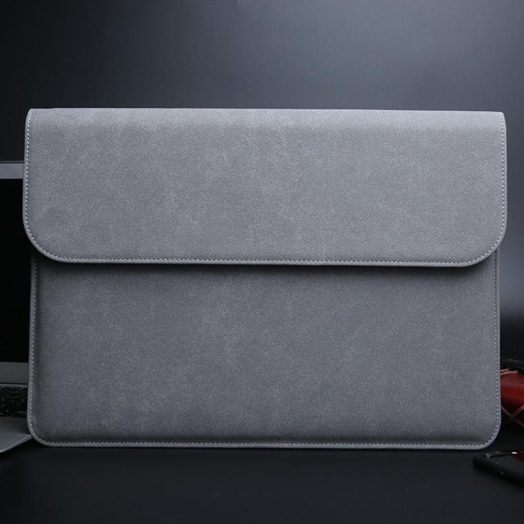 COMBO Bao Da Chống Sốc Macbook Leather Bag - Da Lộn Cao Cấp | BigBuy360 - bigbuy360.vn