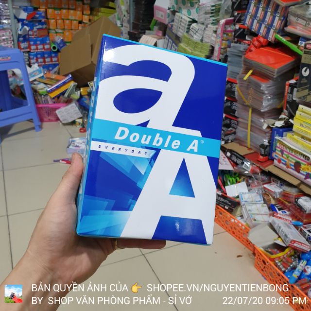 Giấy in đơn hàng, giấy A5 double a