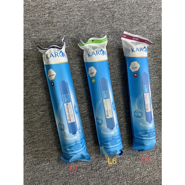Combo BỘ 4 Lõi Lọc Số 5,6,7,8 Karofi Chính Hãng 👉 Bộ Khoáng Dành Cho Tất Cả Các Máy Lọc Nước