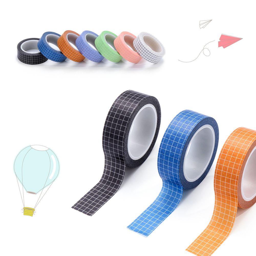 PISTA Cuộn Băng Keo Dán Trang Trí Sổ Tay / Đồ Dùng Văn Phòng Phẩm Dài 10M