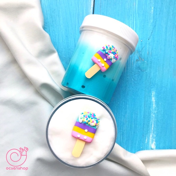 Slime Coolatta việt quất - Blue raspberry coolatta (Basic slime)