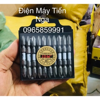 Mũi tô vít hai đầu 4 cạnh jdm 800h xịn vỉ 10 mũi