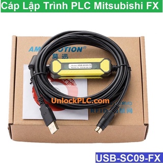 Cáp lập trình PLC Mitsubishi USB-SC09-FX