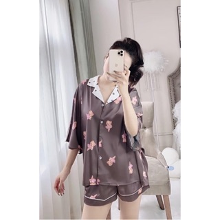BỘ PIJAMA CÁNH DƠI GẤU NÂU XINH