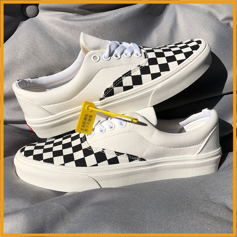 Giày Thể Thao Sneaker 𝗩𝗮𝗻𝘀 Caro nam nữ bản classic buộc dây - Giày Vans caro hàng 1:1 cao cấp Full Box Bill