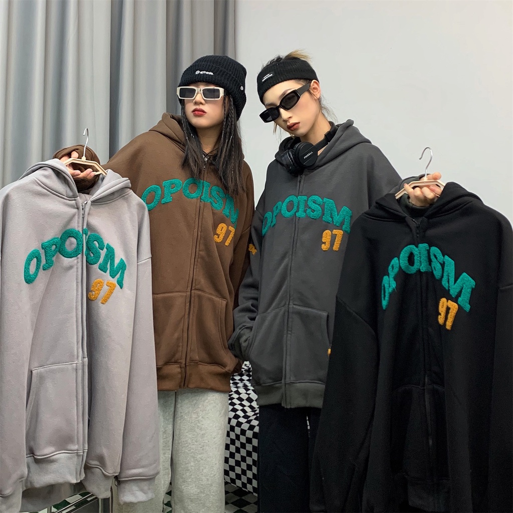 Áo Khoác Hoodie OPOISM, Áo Nỉ Hoodie Mới 2022 Godmother