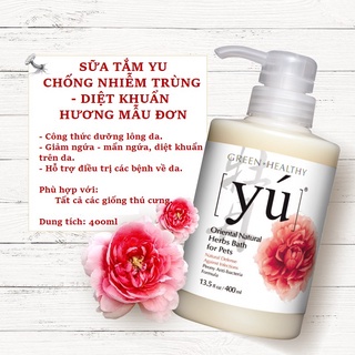 Sữa Tắm Spa Cao Cấp Yu- Siêu Mềm Mượt Lông- Lưu Hương Bền Lâu
