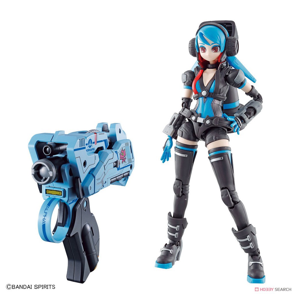 FIGURE MODEL KIT ATTACK GIRL X LADY COMMANDER ALICE SET MÔ HÌNH NHÂN VẬT