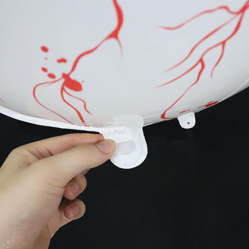 Bong Bóng Lá Nhôm Hình Đôi Mắt Máu 4D 22 Inch Trang Trí Nhà Cửa Dịp Halloween
