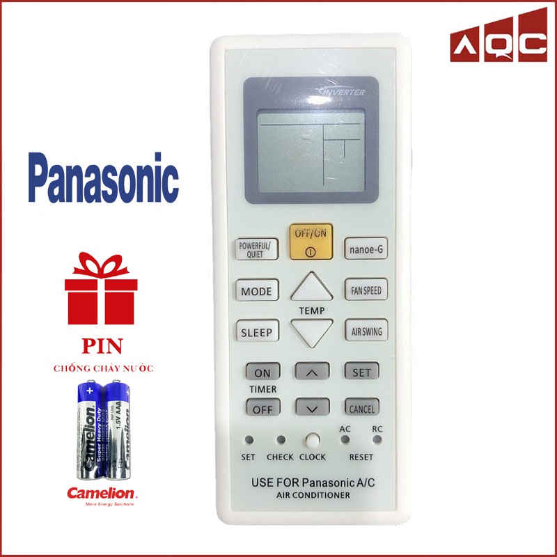 Điều Khiển Điều Hòa PANASONIC dòng PUxUKH NxUKH - Remote máy lạnh Panasonic PUxUKH