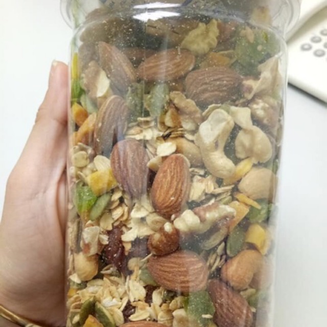 GRANOLA không đường 500gr