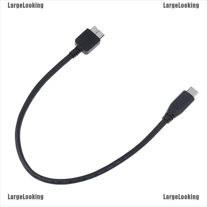 Cáp Chuyển Đổi Usb C Sang Micro Usb Type C Sang Micro B Dài 30cm Cho Ổ Đĩa Cứng Hdd