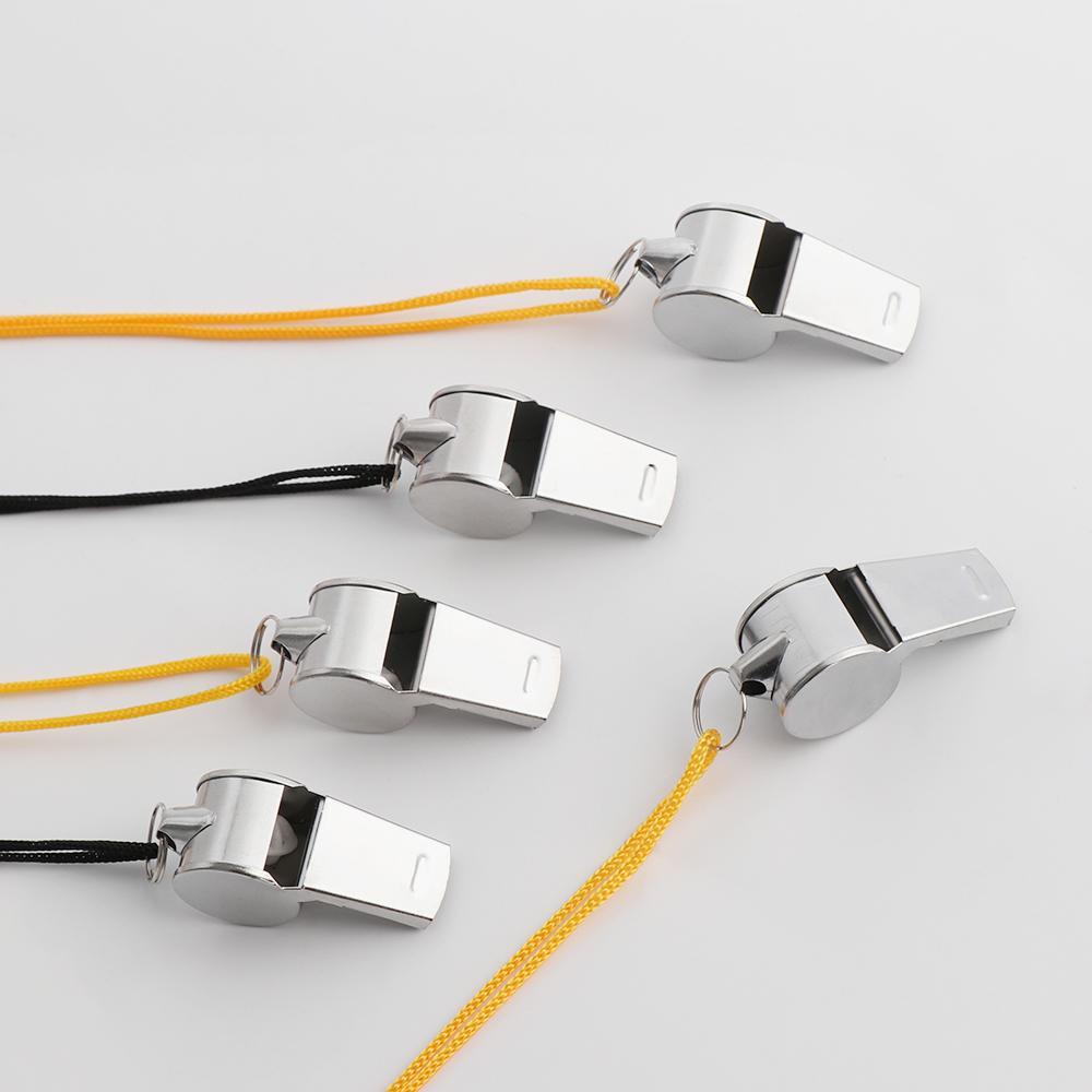 MUVAKO Set 1 / 2 / 5 Còi Thổi Bằng Thép Không Gỉ Dùng Trong Luyện Tập Thể Thao