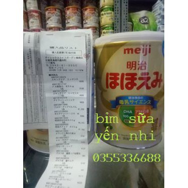 [CAM KẾT CHÍNH HÃNG] Sữa bột Meiji 0-1 nội địa Nhật lon 800g date mới nhất