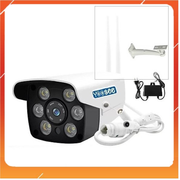 Camera YOOSEE  Wifi 6 Đèn LED 2 Anten 2.0 Full HD Ngoài Trời  - Camera Quan Sát Chống Trộm Quay Đêm Có Màu